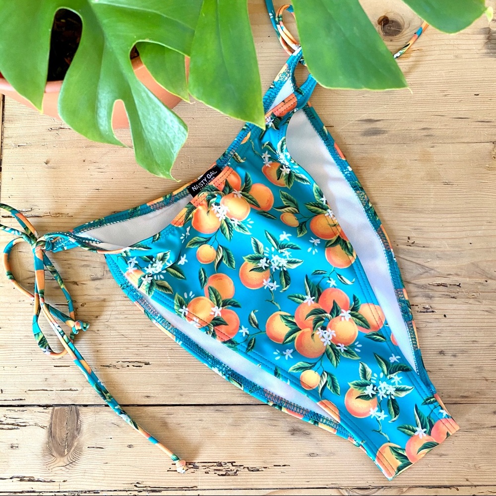 Nasty Gal high rise bikini bottom